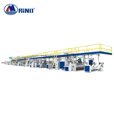 qualité 3 5 chaîne de production de carton de 7 plis 100m/Min 100kw usine automatique de plissement de 5 plis usine
